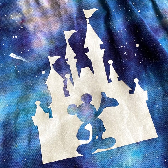 💫 Custom Galaxy Glow in the Dark Disney RAG - Picture 4 of 7